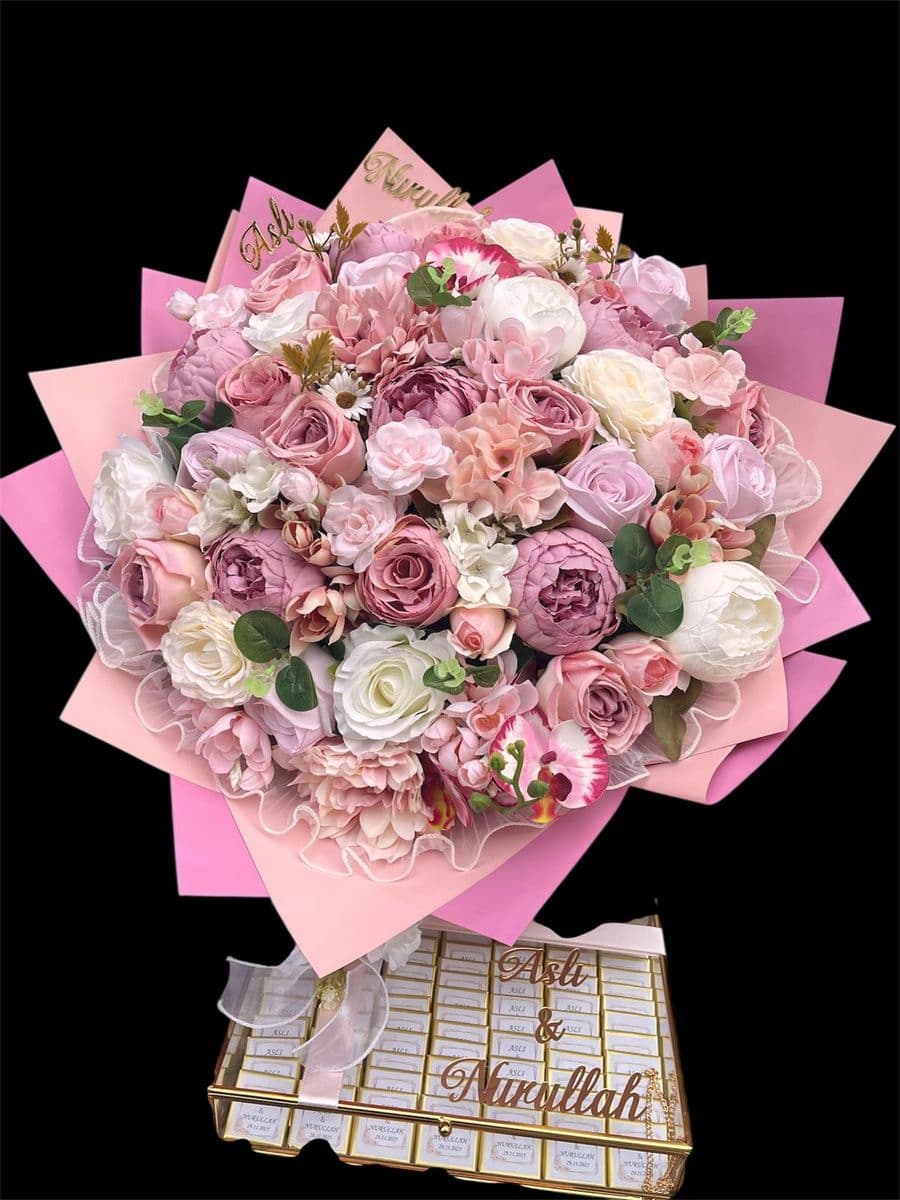 Büyük Yapay Çiçek  - Küçük Görsel 3