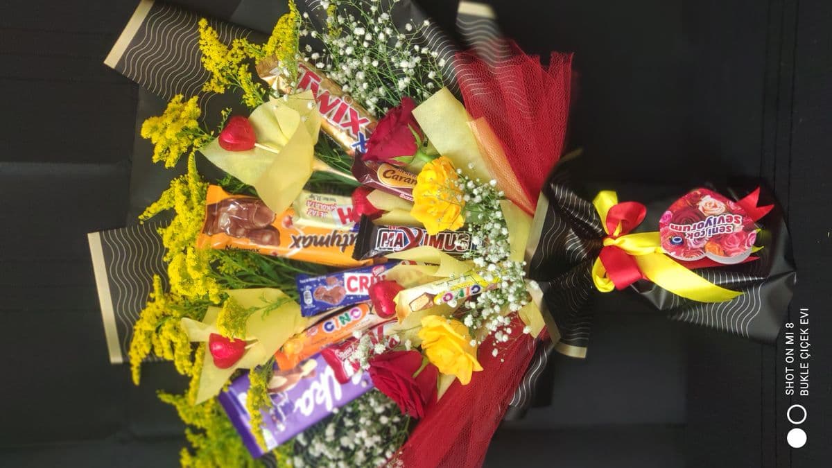 Taraftar Çikolata Buketi - Görsel 1