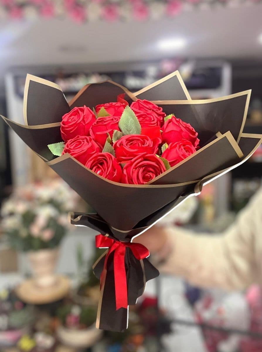 Yapay Kırmızı Gül Asaleti - Küçük Görsel 2