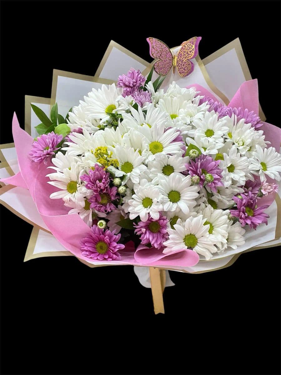 2 Renkli Papatya Buketi