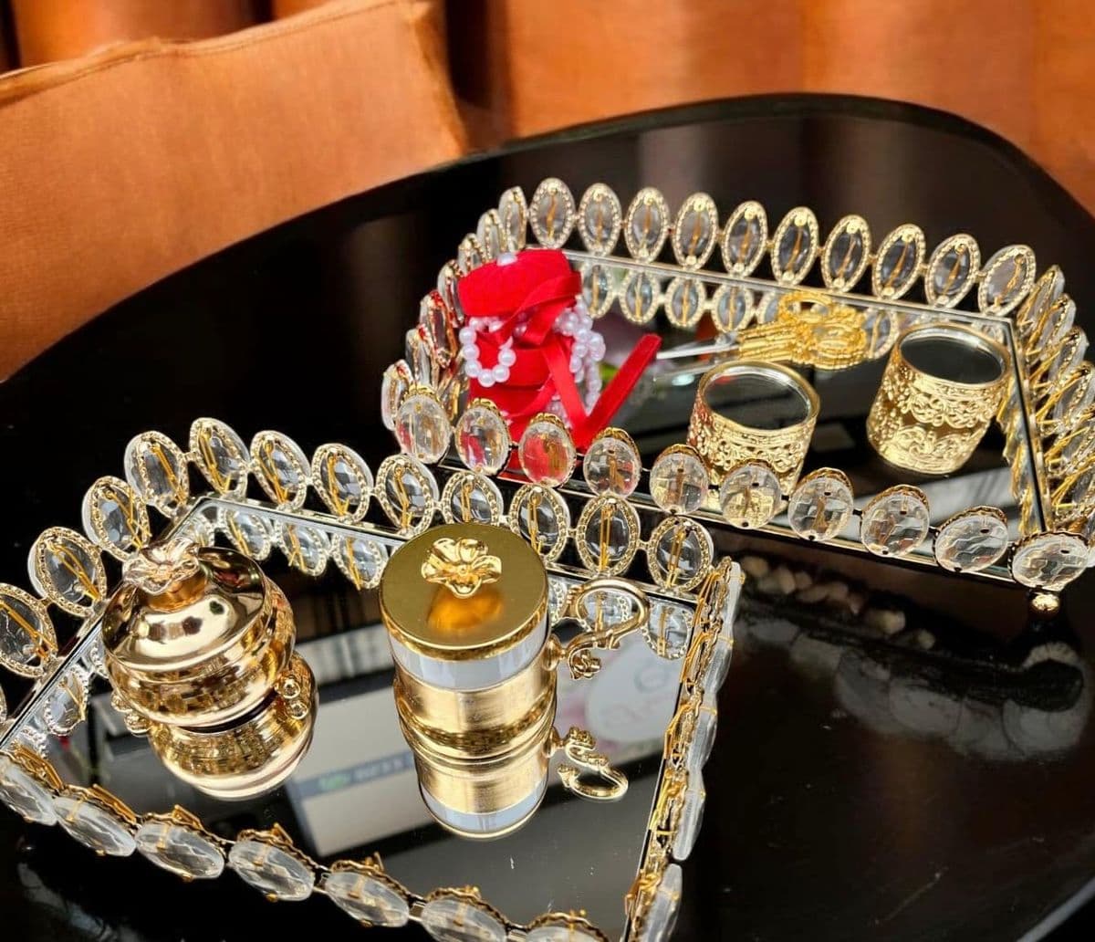 Taşlı 2 li Set