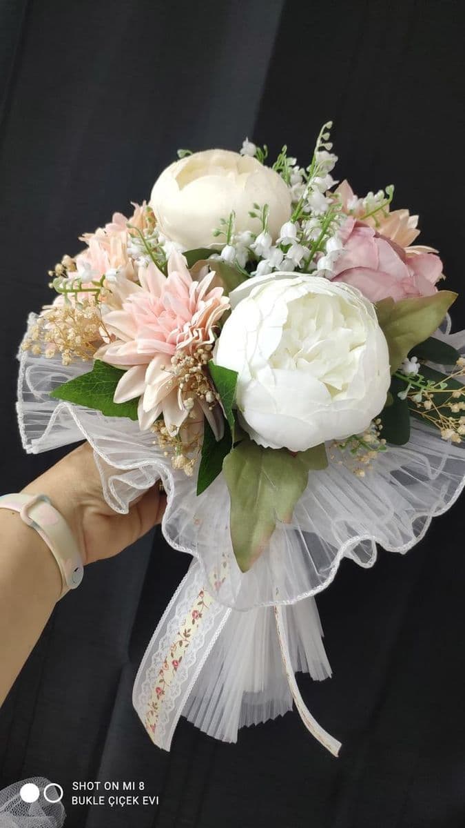 2 Renkli Tüllü Şakayık Model