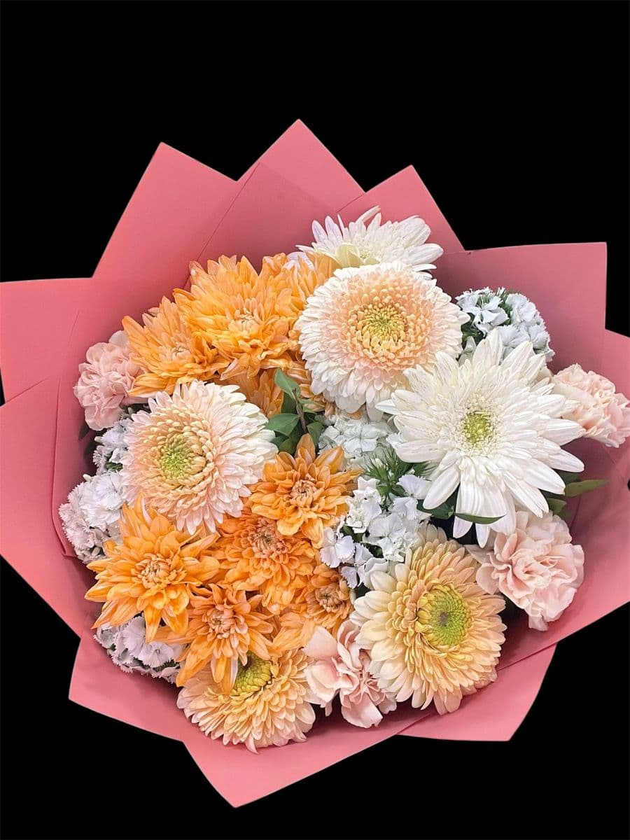 Kasımpatı ve Gerbera Uyumu