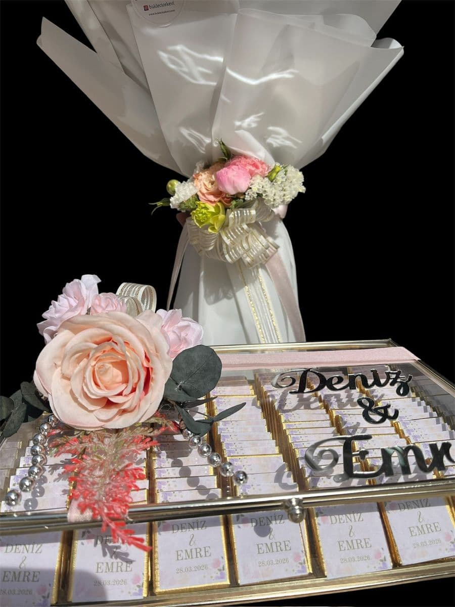 Canlı Asalet Elite Royal Buket Ve Çikolata - Küçük Görsel 3