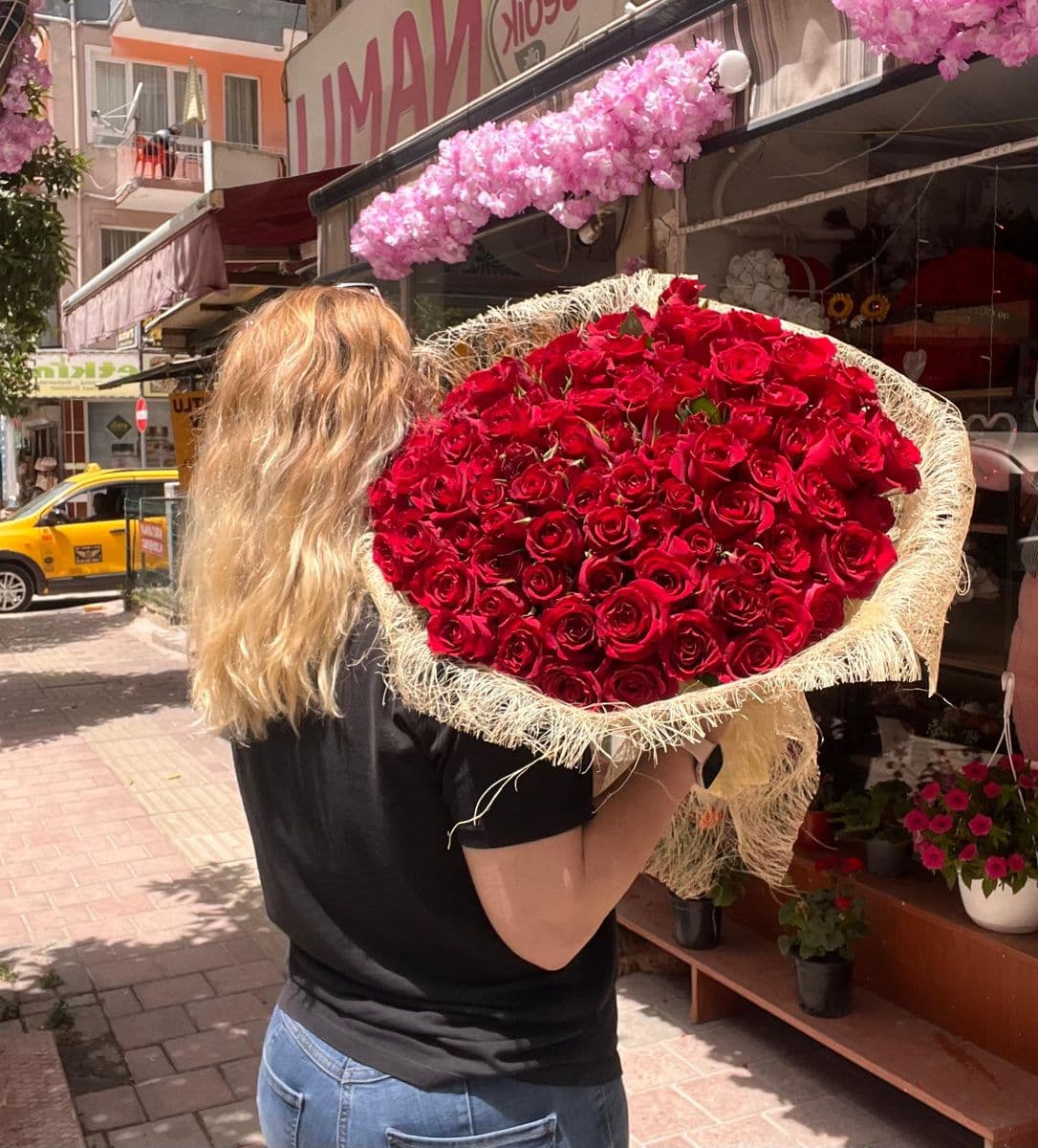 Kampanyalı Abakalı 101 Gül Şöleni - Görsel 1