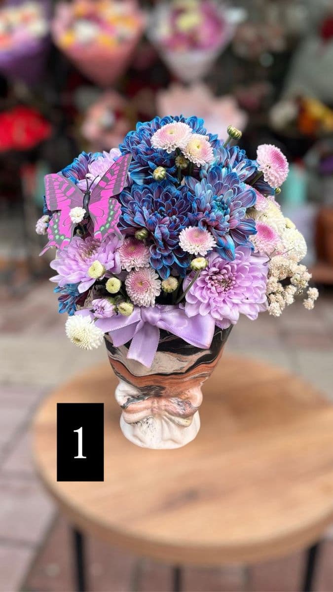 Dekor Saksıda Şık Aranjmanlar