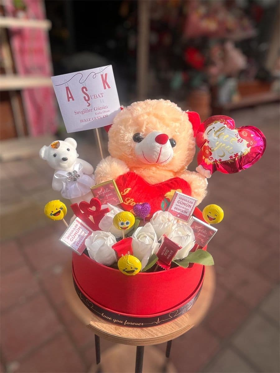 L Boy Sevimli Mutluluk Kutusu - Küçük Görsel 2