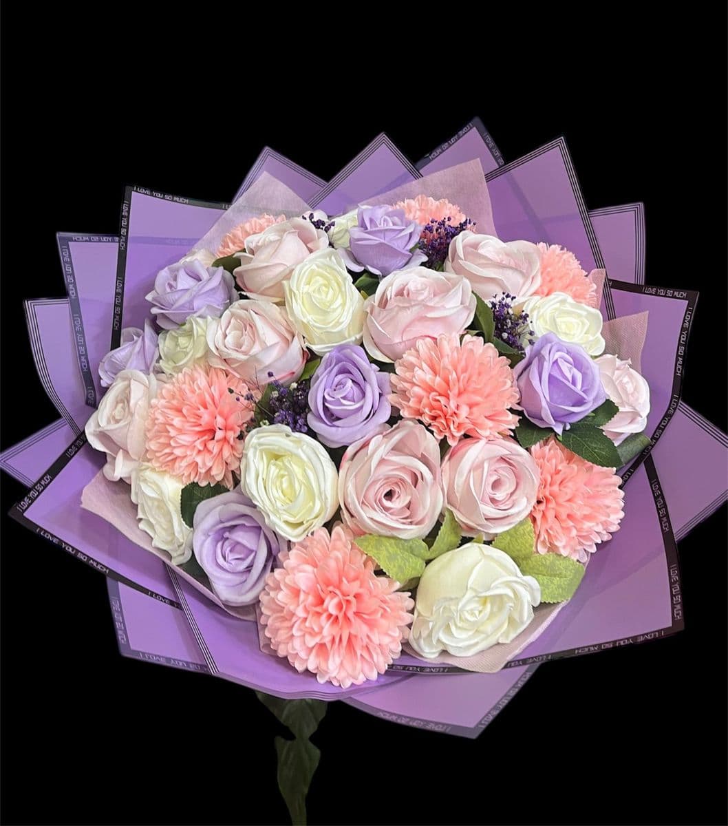 Yapay Lila Detaylı Zerafet - Görsel 1