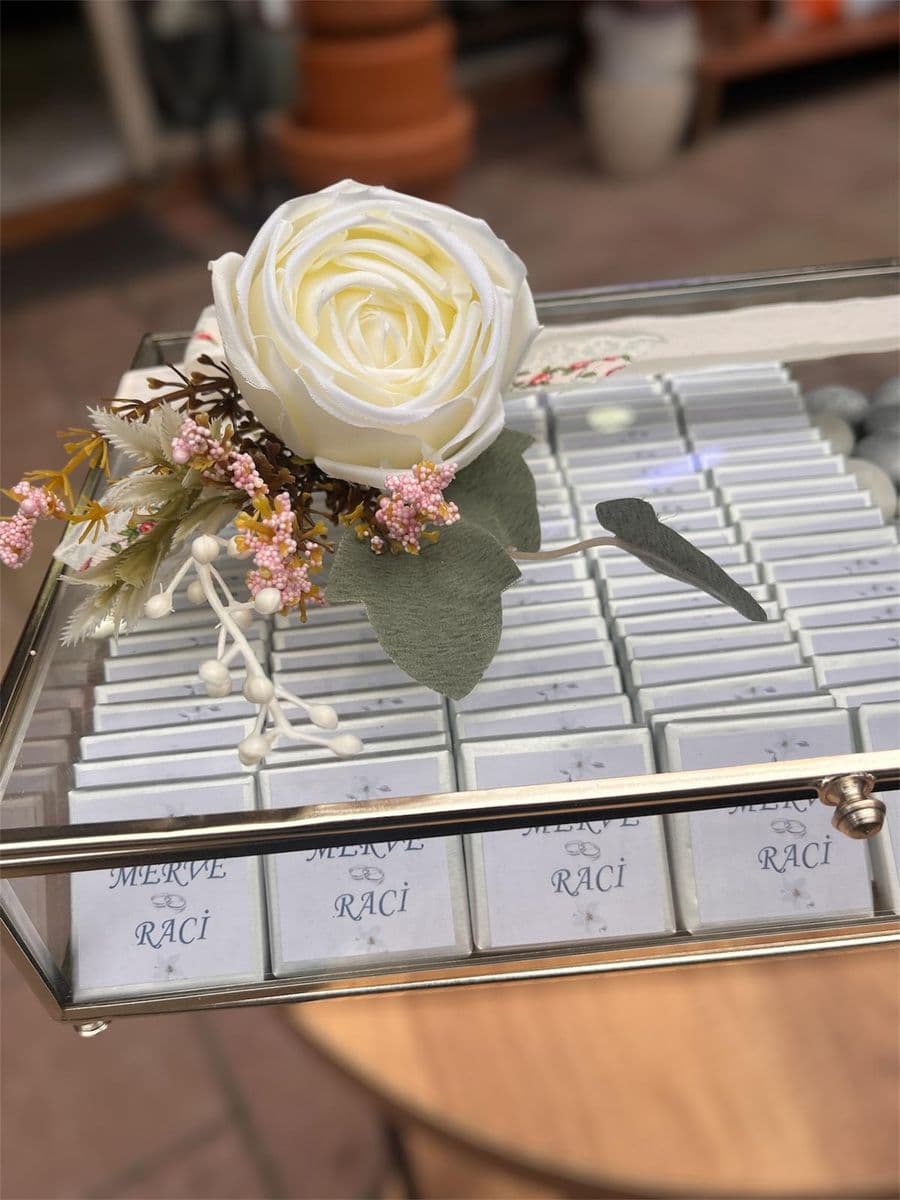 Sarı Jelatinde Büyük Yapay İsteme Seti - Küçük Görsel 3