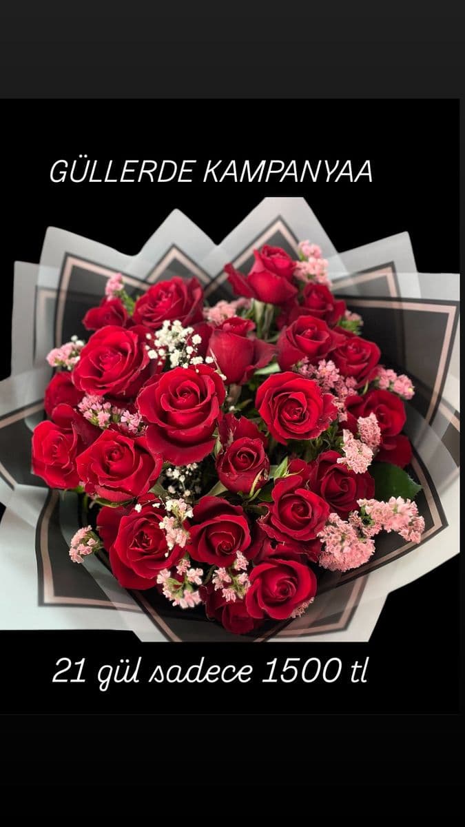 Kampanyalı 21 Gül Güzelliği  - Görsel 1