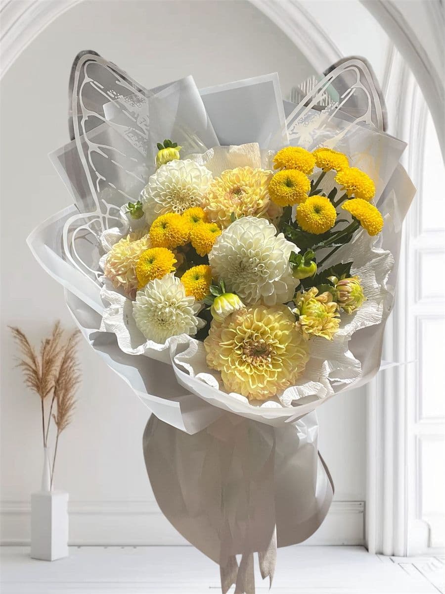 Kelebek Kanatlı Dahlia - Küçük Görsel 3