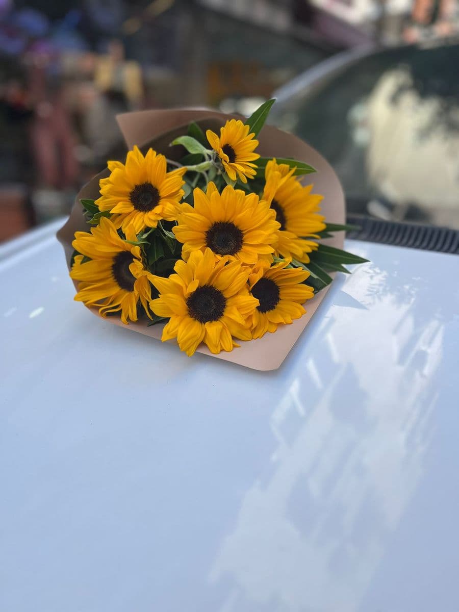 Ayçiçeği Buketi - Görsel 1