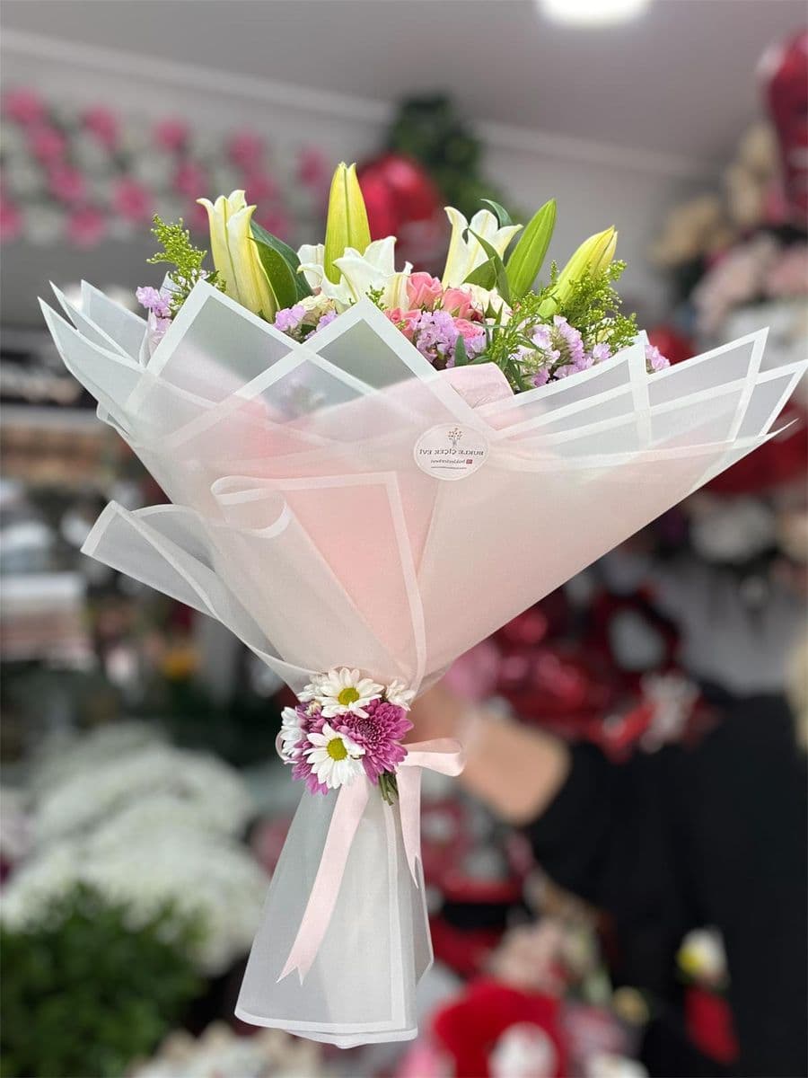  Elite Rose Buket - Küçük Görsel 3