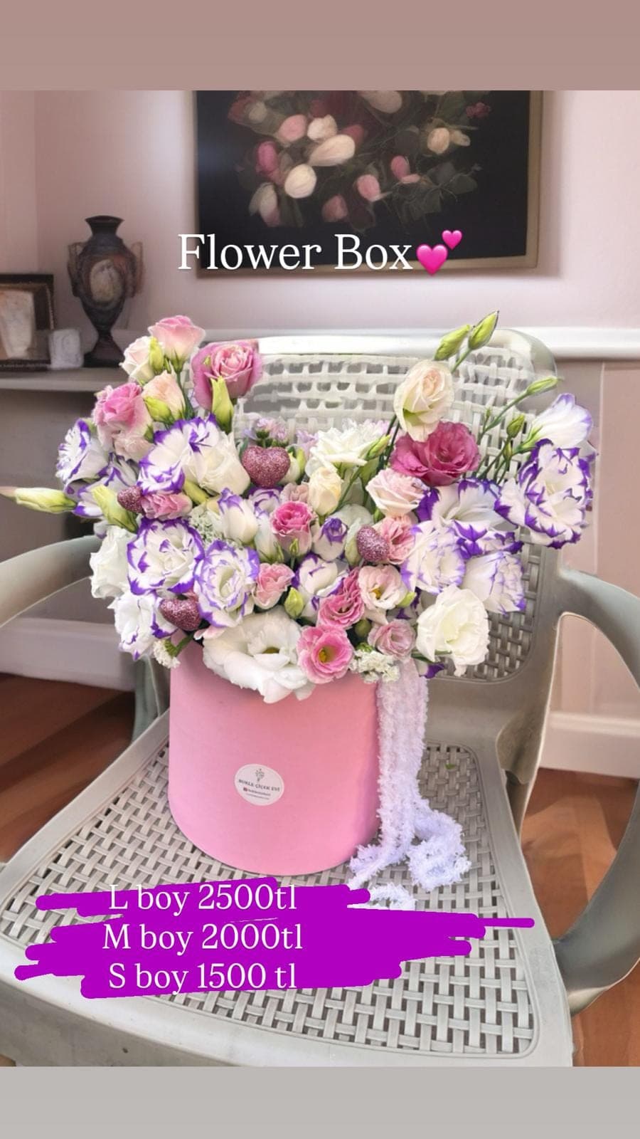L Flower Box - Görsel 1