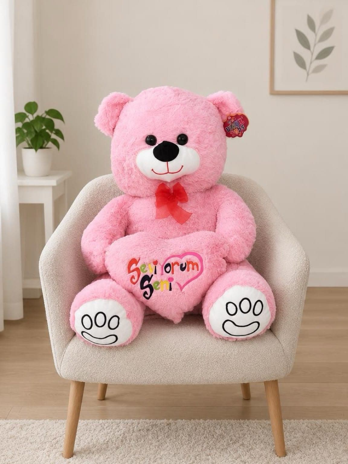 60 cm Yumoş Ayıcık - Küçük Görsel 2