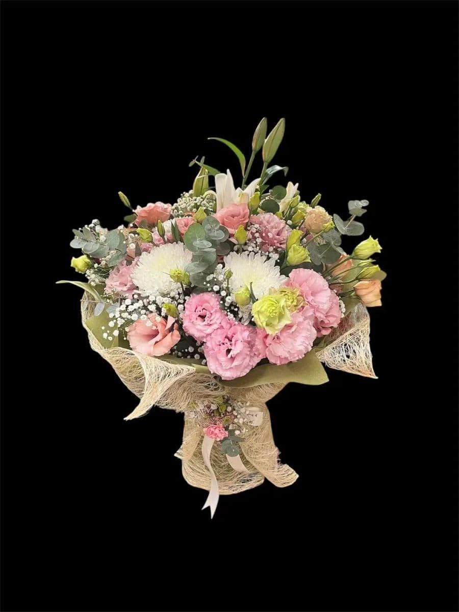 Abakalı Lisyantus Buketi