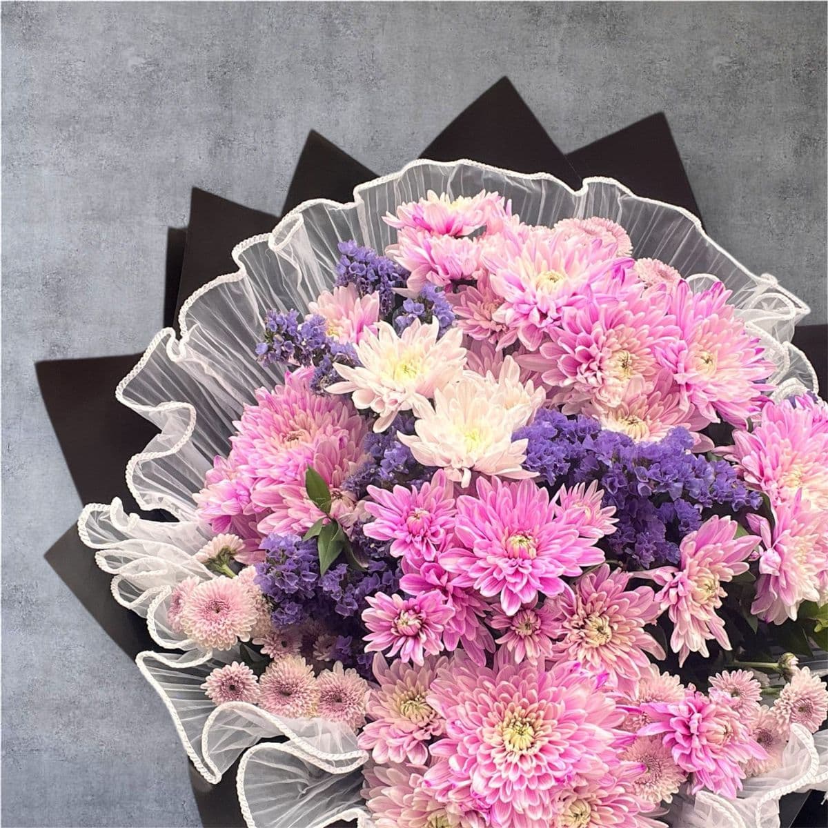 Büyük Kasımpatı Buketi - Küçük Görsel 2