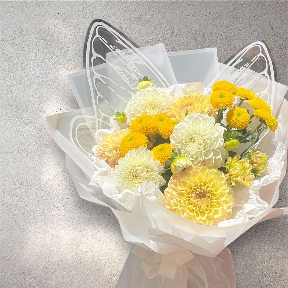 Kelebek Kanatlı Dahlia - Küçük Görsel 2