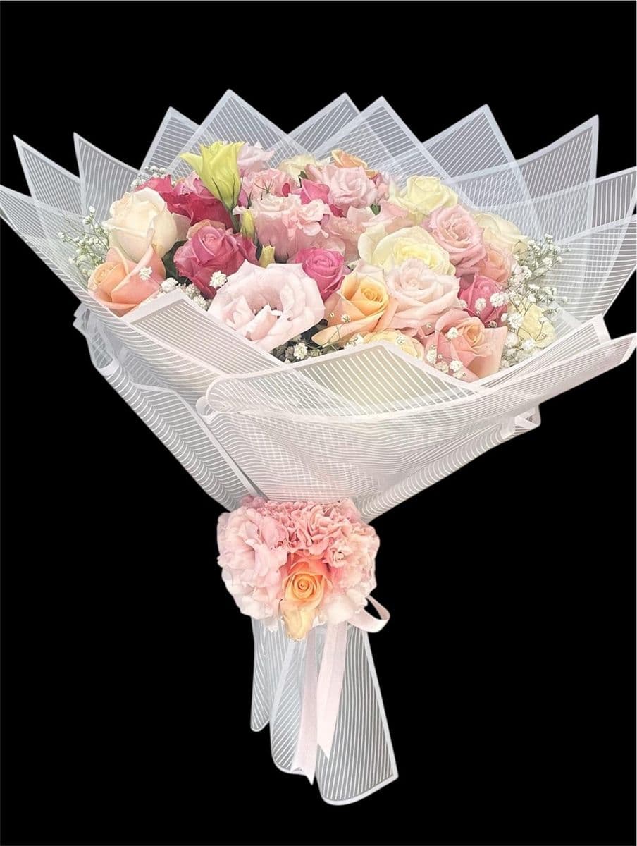 31 Renkli Gül Buketi - Küçük Görsel 3