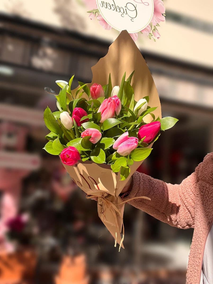 Mix Lale Buketi - Görsel 1