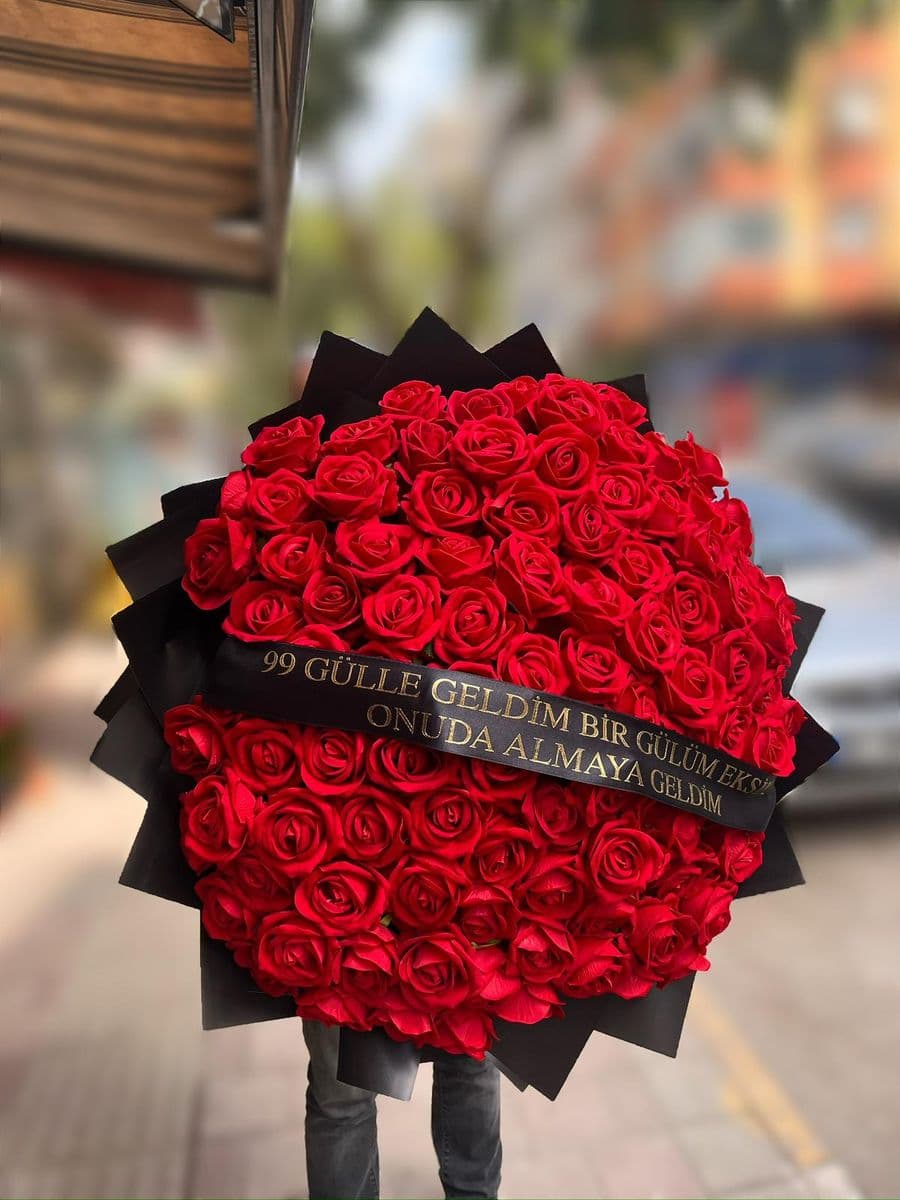 Yapay 101 Bir Gülüm Eksik Buketi - Görsel 1
