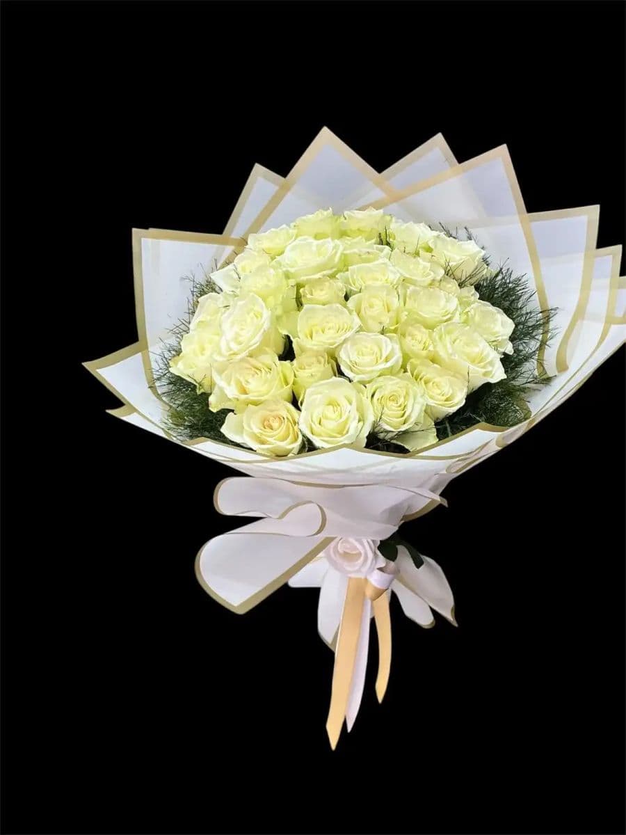 Bembeyaz Aşk Buketi