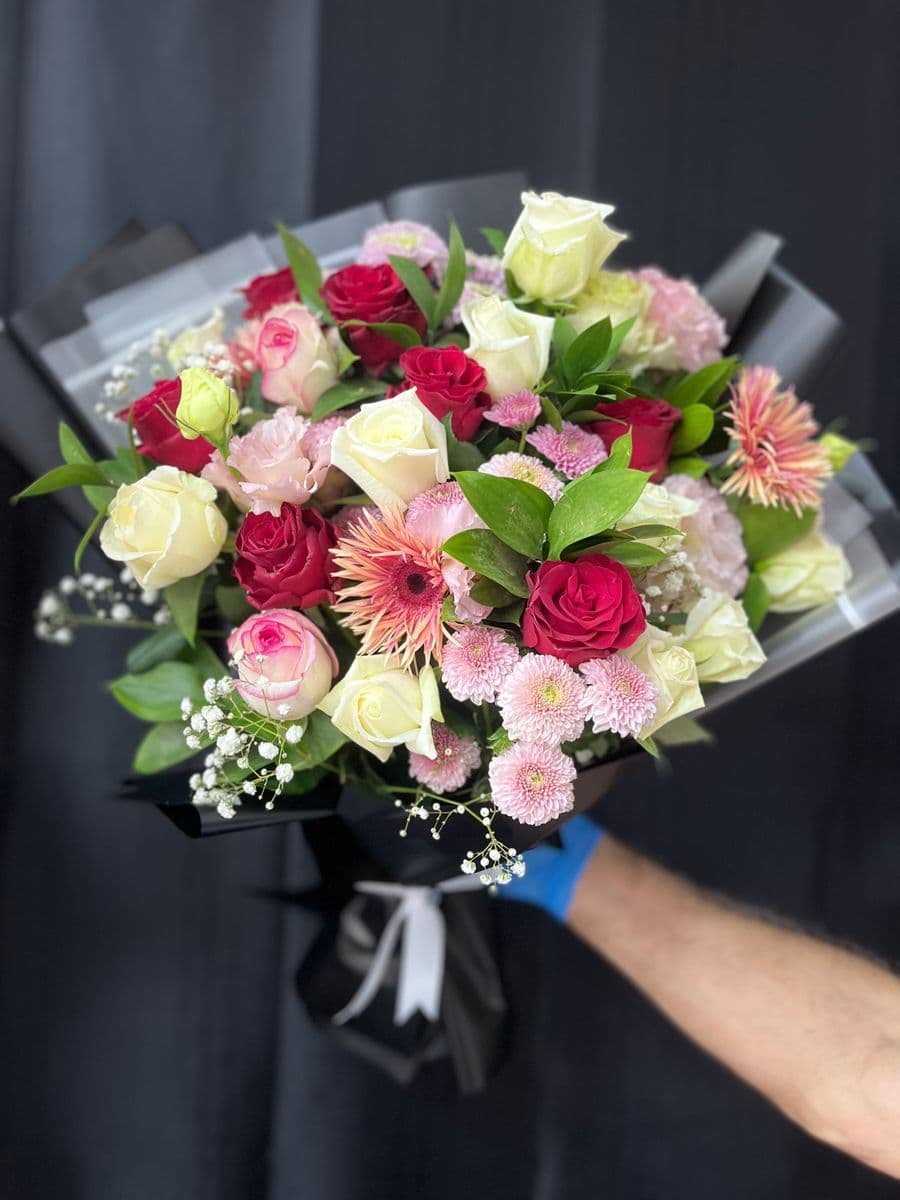 Renkli Güller Mix Buket