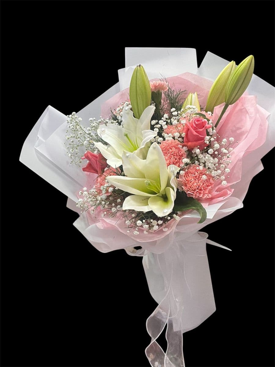 Pembe Güllü Lilyum Rüyası