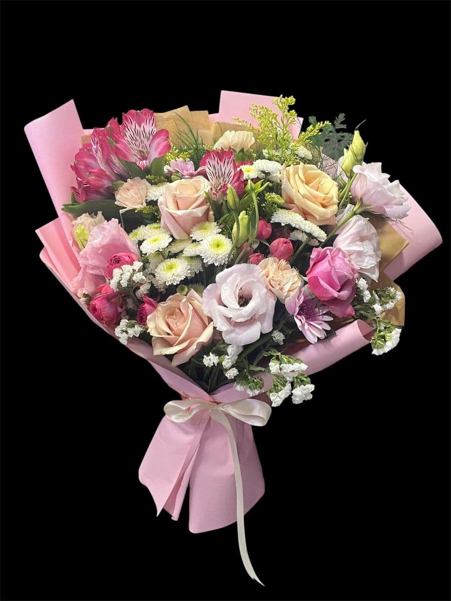 Pembe Düşler Buketi