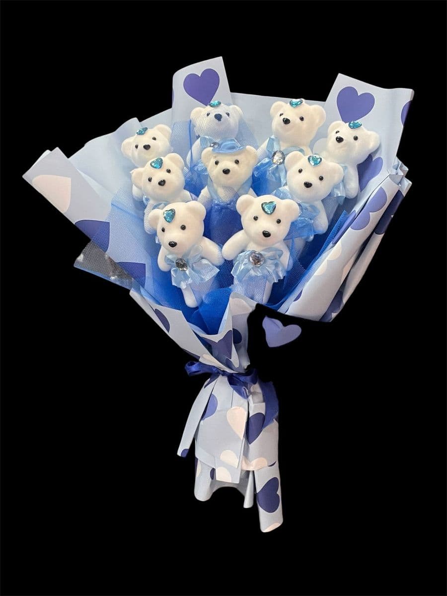 Maviş Ayıcık Buketi